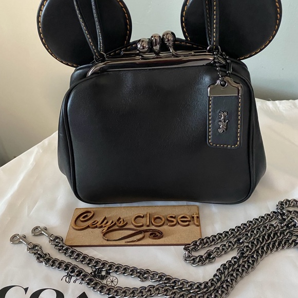 Coach Minnie Mouse ears Crosssbody Bag - Picture 6 of 11